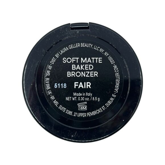 Laura Geller Soft Matte Baked Bronzer - Fair - 0.30 oz / 8.5g - Picture 5 of 5